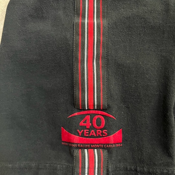 Mini Polo Collar Shirt Men XXL 40 YEARS MINI WINS RALLYE MONTE CARLO 1964 - Picture 3 of 8